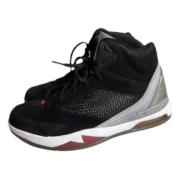 Nike Air Jordan Flight Remix 679680-081 Men's Basketball Shoes Black Size 10.5 M - Picture 1 of 16